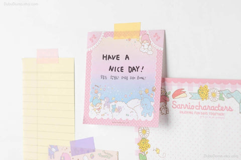 Sanrio Little Twin Star Memo Pad