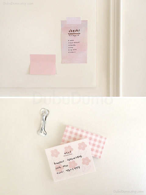 1928-1931 daily plan.22-25 Cherry Blossom Sticky Note [4types]