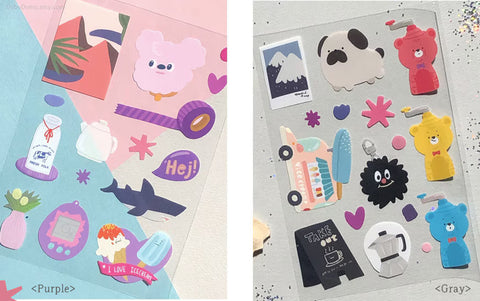 O-ssum Deco Stickers [8types]