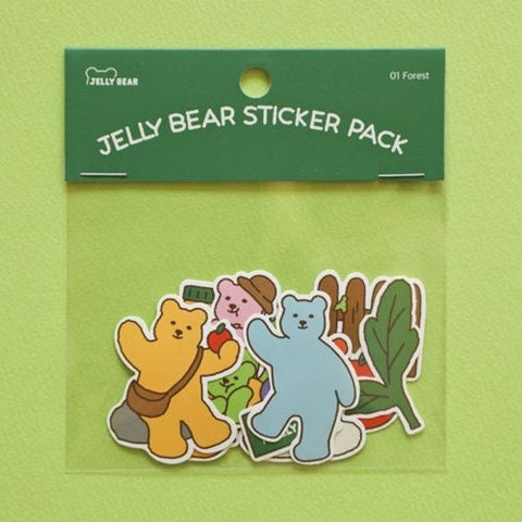 Planner Sticker Pack [Jelly Bear Forest]