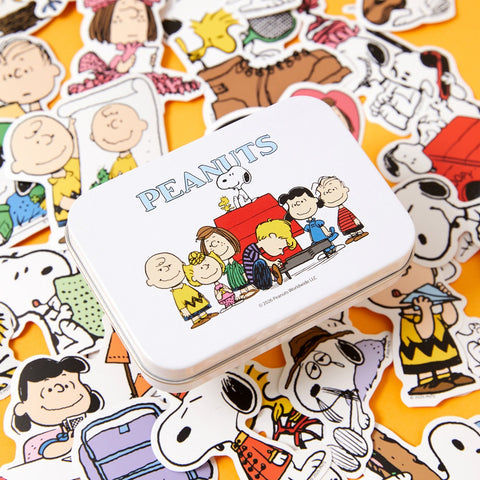 Peanuts Tin Case Stickers Pack ver.2
