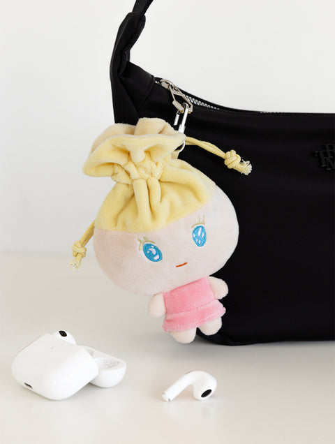 Doll String Pouch [3types] | Daily Pouch | Rabbit | Turtle | Girl