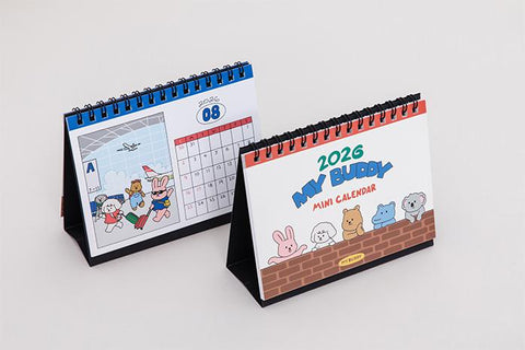 2026 My Buddy Mini Desk Calendar