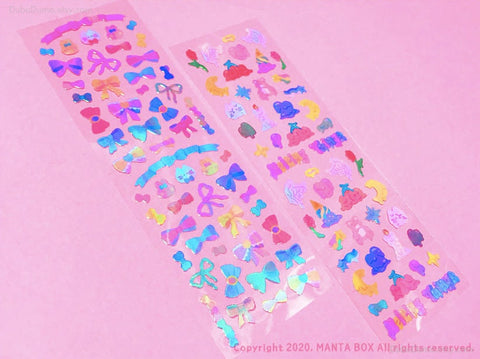 Twinkle Deco Sticker [Ribbon Ribbon Ribbon]