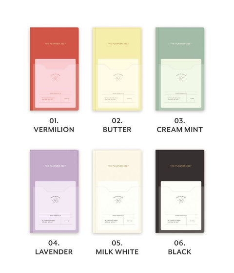 2027 The Planner S Weekly Planner [6colors]