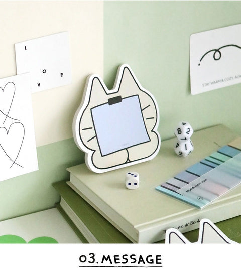 Doodle Cat Memo Pad [4types] | Kitty Notepad
