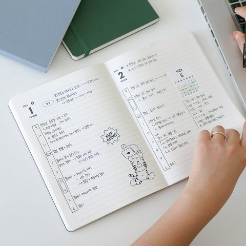 Softcover Line Notebook [10colors]