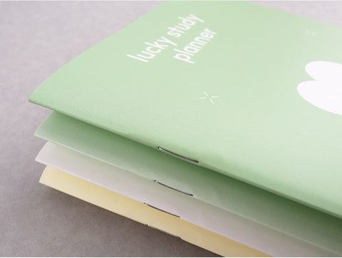 Lucky Study Planner for 1 month ver.2 [4types]