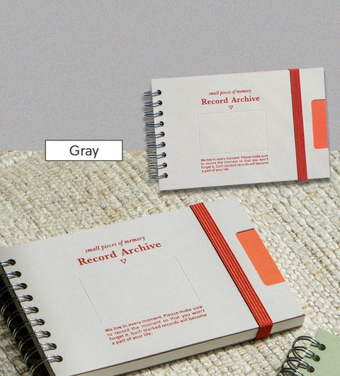 Record Archive Weekly Planner [4colors]