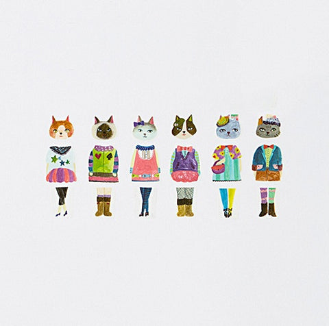 Fashionable Cat Costume Masking Tape Kit