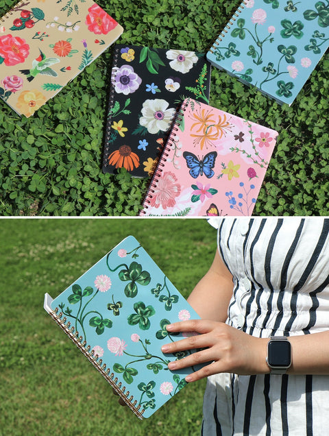 Blooming Line Notebook [4types]