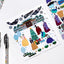 Winter Hanbok Seal Sticker | Deco Sticker