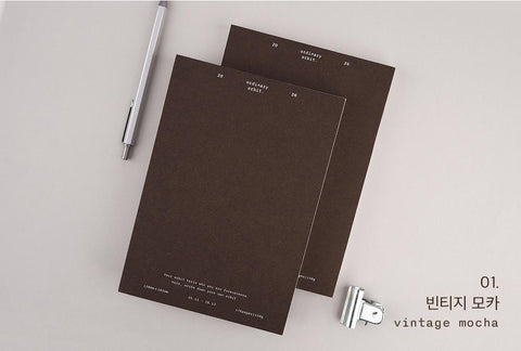 2026 Ordinary Orbit. Weekly Diary [4colors] | Weekly Planner