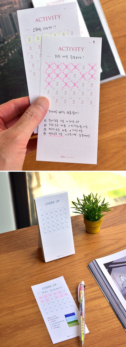 Challenge Sign Memo Pad [6types]