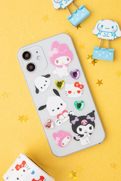 Sanrio Face Roll Sticker [6types]