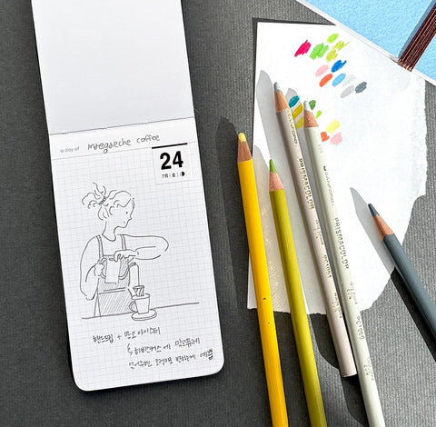 Delight Log Mini Log Book [8types] | Checklist, Weekly Tracker, One Line Diary, Free Log