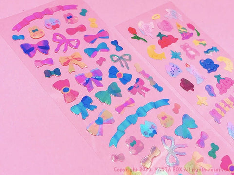 Twinkle Deco Sticker [Ribbon Ribbon Ribbon]