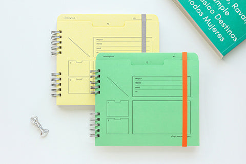 Archiving Blank Notebook [6colors] | Storage Notebook