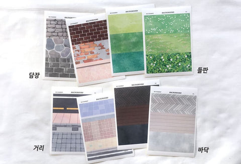 Field Sticker Set | 10sheets