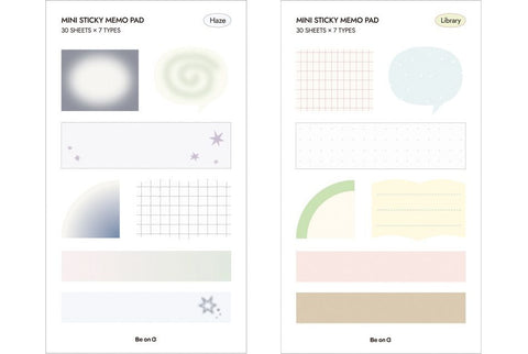 Mini Memo Sticky Notes [2types] | Bookmark