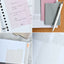 Moist Index Sticky Notes L [18types] | Tracing Adhesive Paper