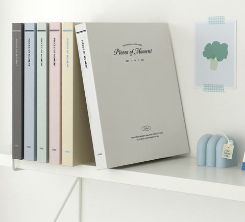 Piece of Moment Self-Adhesive Photo Album [6colors] | Sticky Photo Album