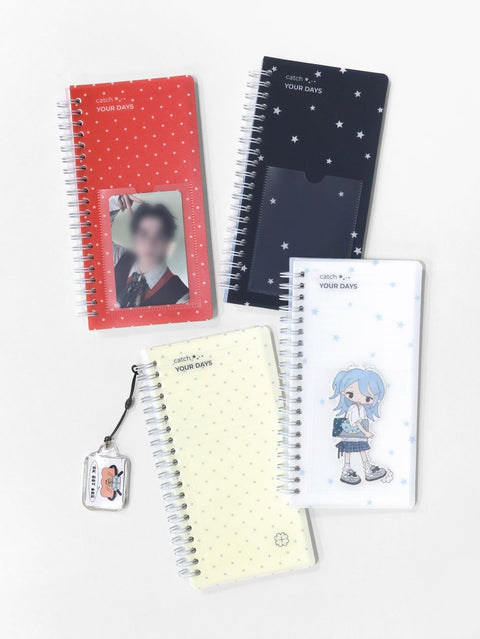 Catch Your Days Pocket Ticket Notebook ver.2 [6types] | Archiving Notebook | Storage