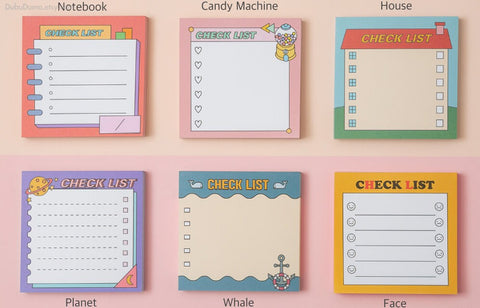 Ardium Checklist Memo Pad [3types] | To Do List