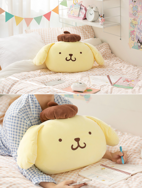 SANRIO Pompompurin Face Cushion