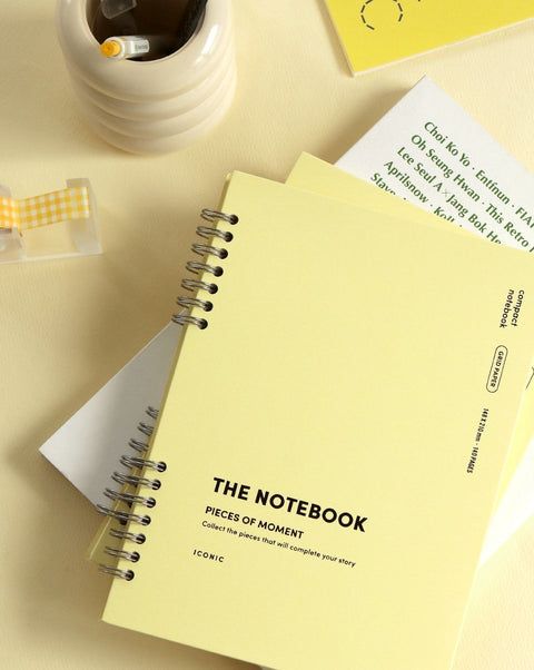 Compact A5 Grid Notebook [4colors]