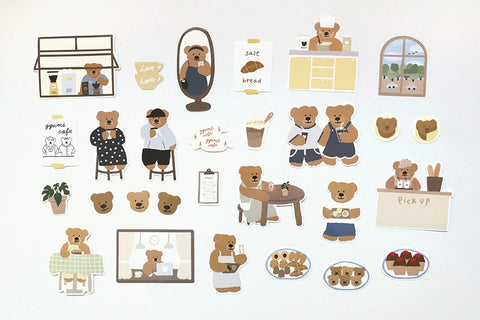 Planner Seal Stickers [1534 ggumi cafe tour]