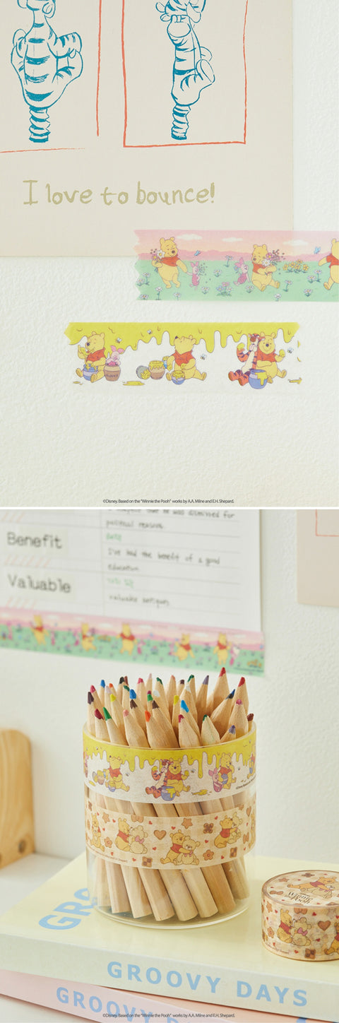 DISNEY Winnie the Pooh Masking Tape [4types]