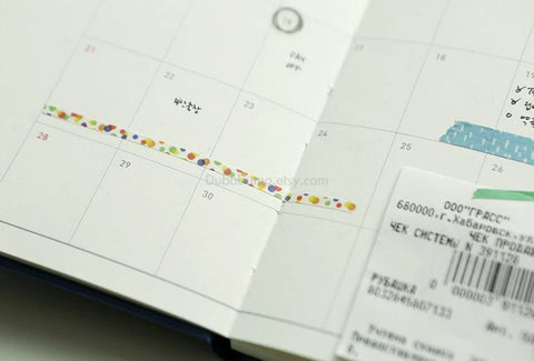 Slim Masking Tape 2p [Rainbow]