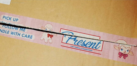 BABY LAMB Box Tape | Wrapping Packing Tape | Deco Tape | Adhesive Tape | Patterned Tape | Packaging Tape