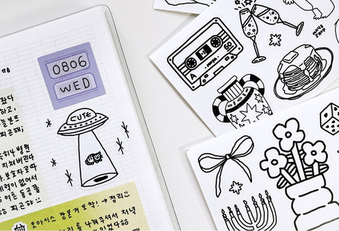 Drawing Seal Sticker Pack