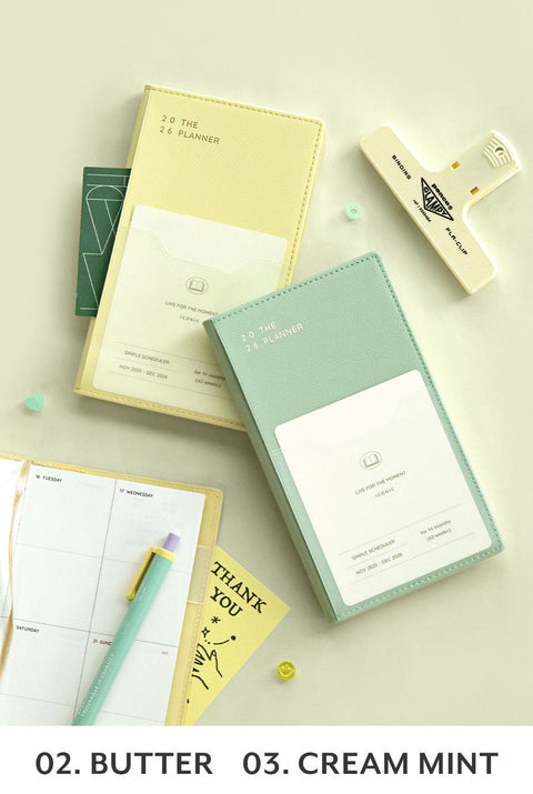 2026 The Planner S Weekly Planner [6colors]