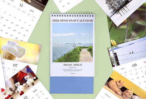 2026 Mind Snap Desk Calendar [2types]