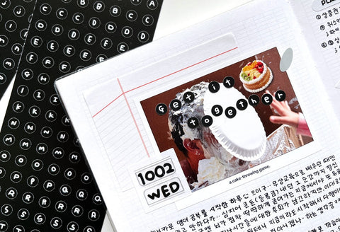 Alphabet Stickers Pack | 4sheets