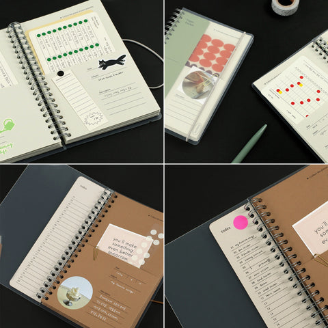 Archive Paper Pocket Notebook [3types]