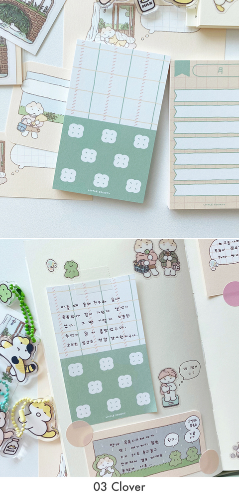 Spring Memo Pad [4types]