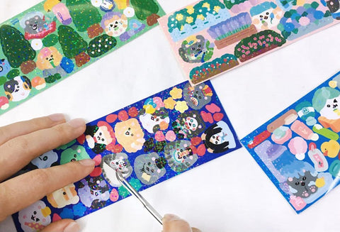 Miiya-o Ghost Seal Sticker | Kitty Cat Deco Sticker