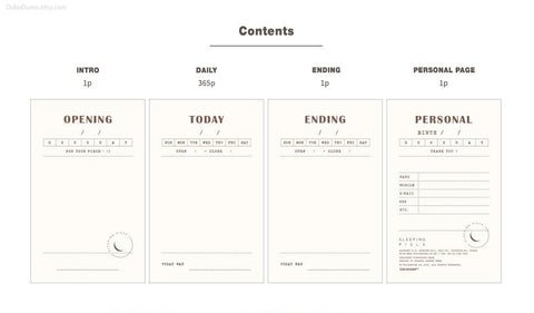 TODAY Daily Diary [Pink] | Daily Planner