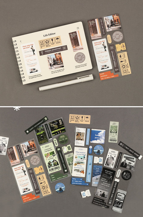Planner Sticker Pack [Another Mood : Label] | 4sheets