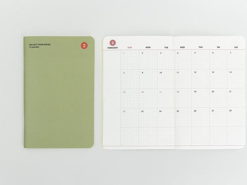 2026 Life&Pieces Monthly Diary S [5types]