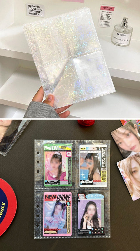 A5 Photo Card Pocket Refill File Inserts [3types] | double-sided