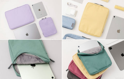 11" Tablet Pouch & Screen Care [5colors]