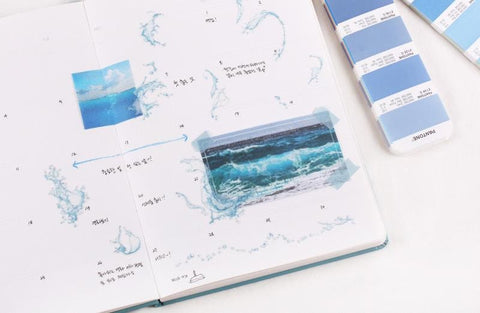 Nature Seal Sticker [Water Spray]