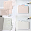 Collage Folder Sticky Notes Wide [6types] | Index Adhesive Notepad