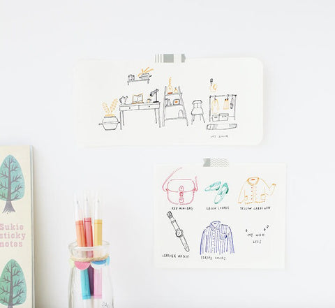 5pcs Twin Deco Pens Set Ver.4 / 10colors Highlighter