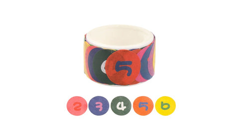 Number Masking Tape